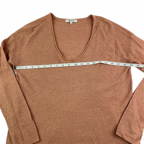 Madewell Kimball Pullover HEATHER ROSE Sweater - Picture 12 of 13